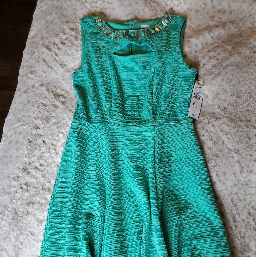 NWT teal dress
